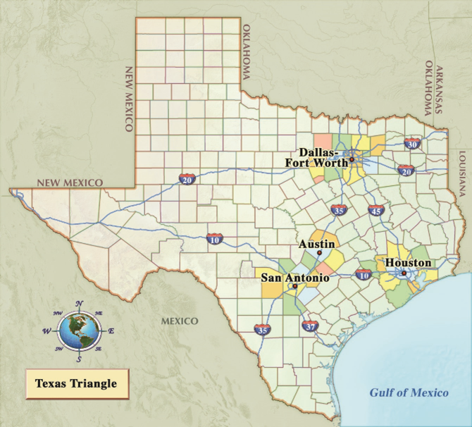 The Texas Triangle An Emerging Metropolitan Model in the Lone Star